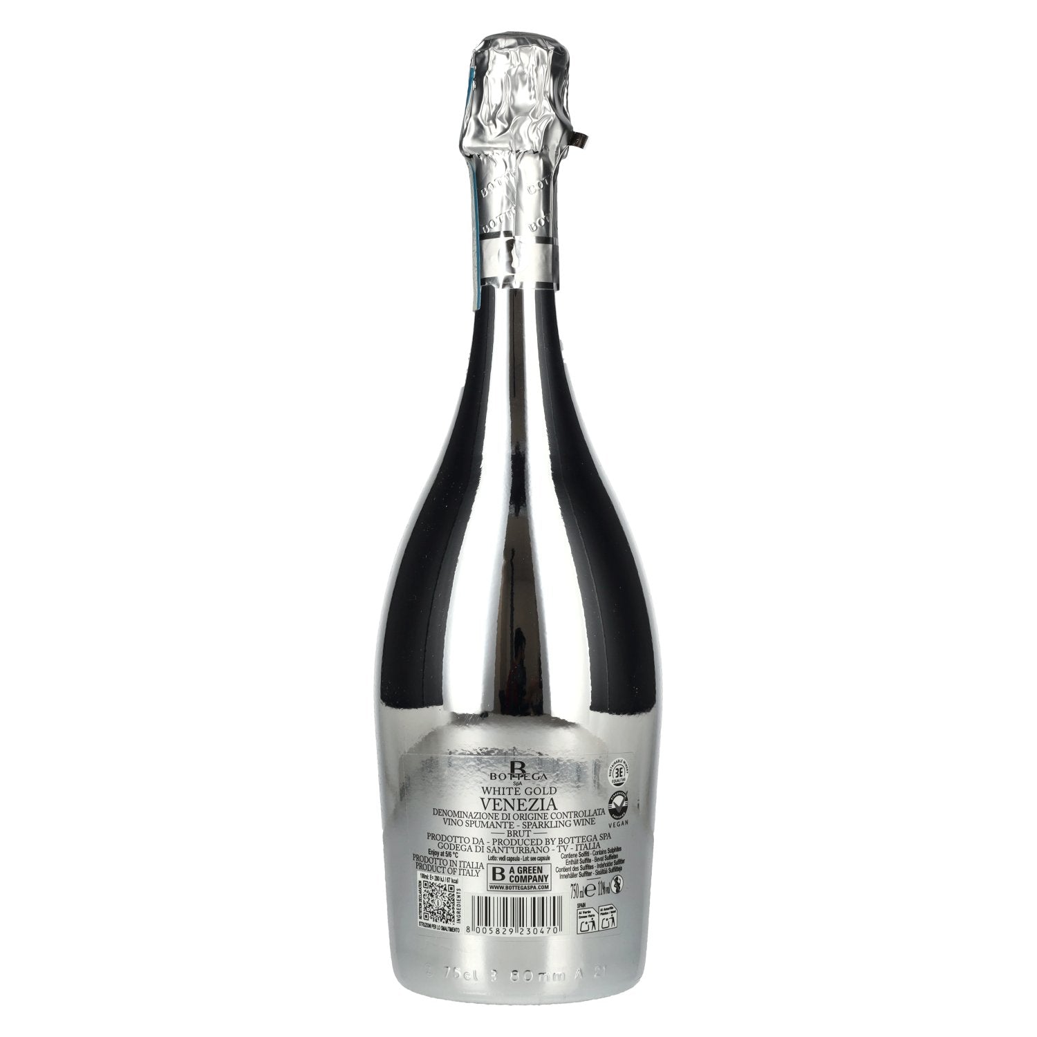 Bottega WHITE GOLD Spumante Venezia Millesimato Brut DOC 2024 11% Vol. 0,75l