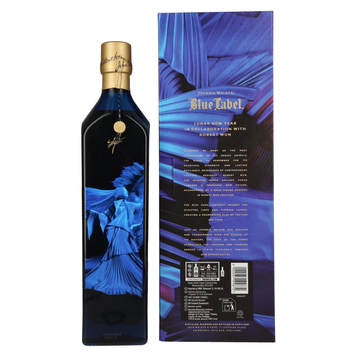 Johnnie Walker Blue Label YEAR OF THE Horse 2025 40% Vol. 0.7l in Gift Box