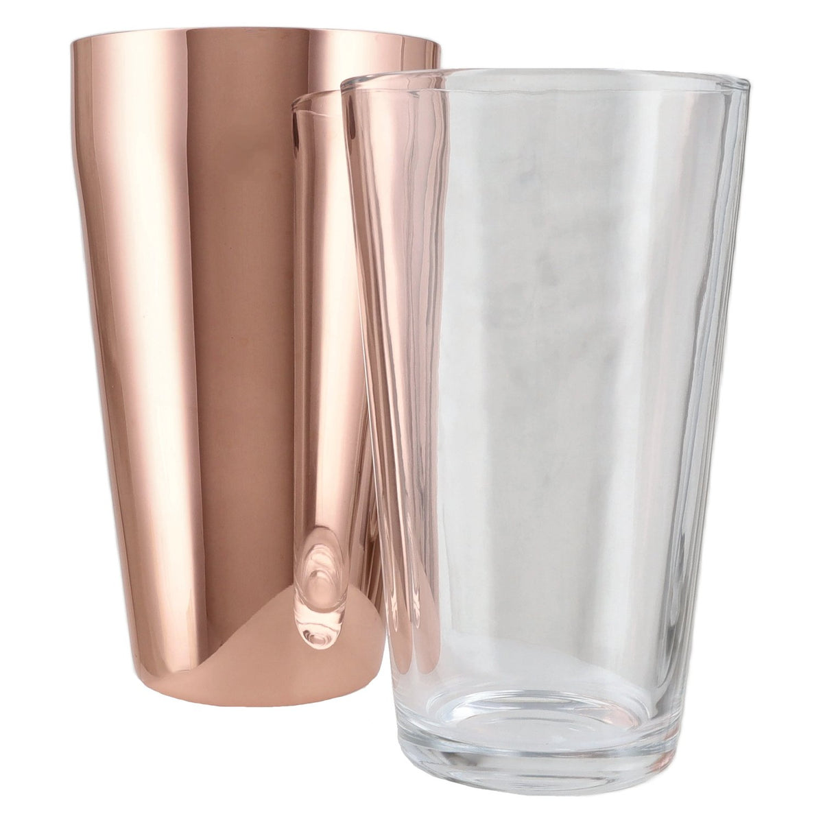 APS Boston Shaker Kupfer 2-teilig mit Glas