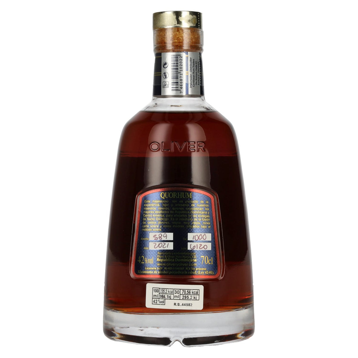 Ron Quorhum 30 Aniversario Travel Retail Special Edition 42% Vol. 0.7l