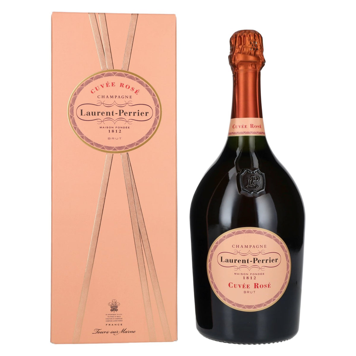 Laurent Perrier Champagne CUVÉE ROSÉ Brut 12% Vol. 1.5l in Gift Box