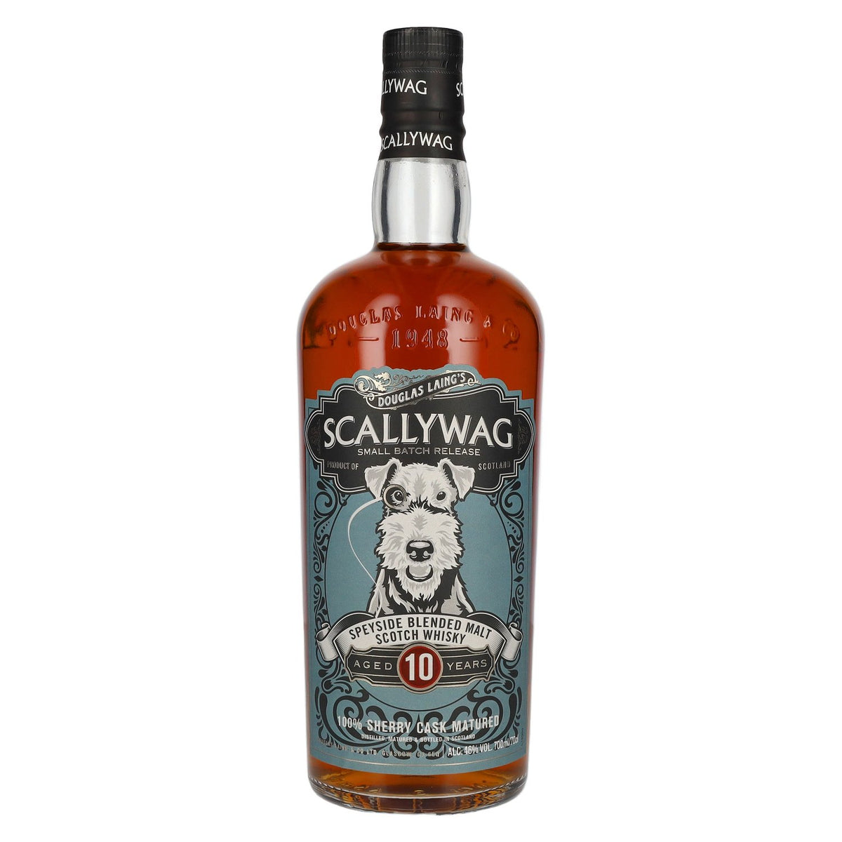 Douglas Laing SCALLYWAG 10 Years Old Speyside Blended Malt 46% Vol. 0,7l