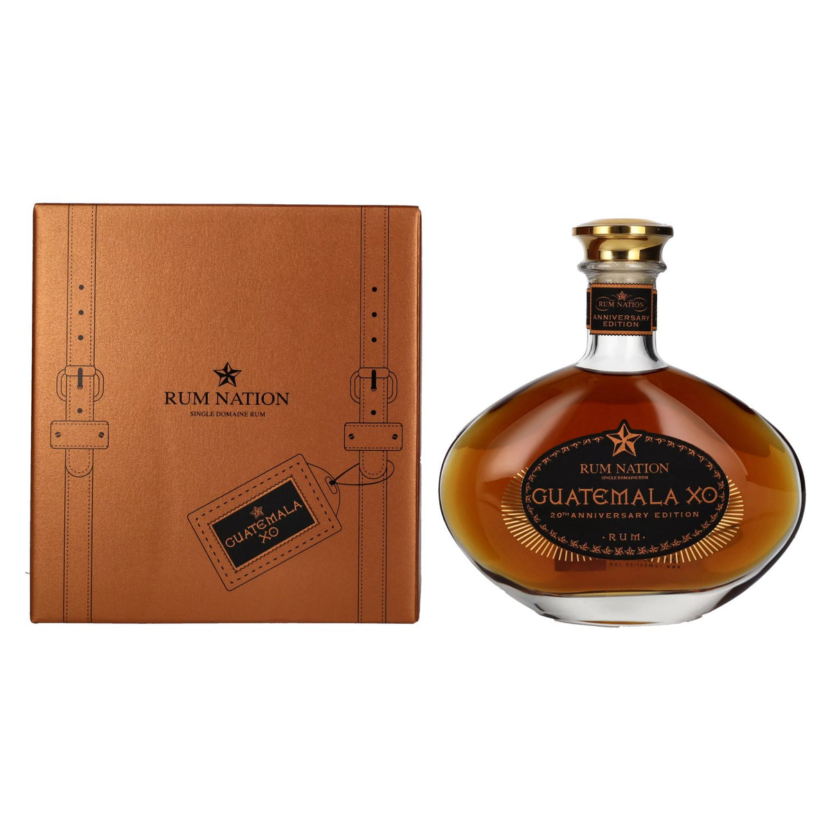 Rum Nation Guatemala XO 20th Anniversary Edition 40% Vol. 0,7l in Geschenkbox