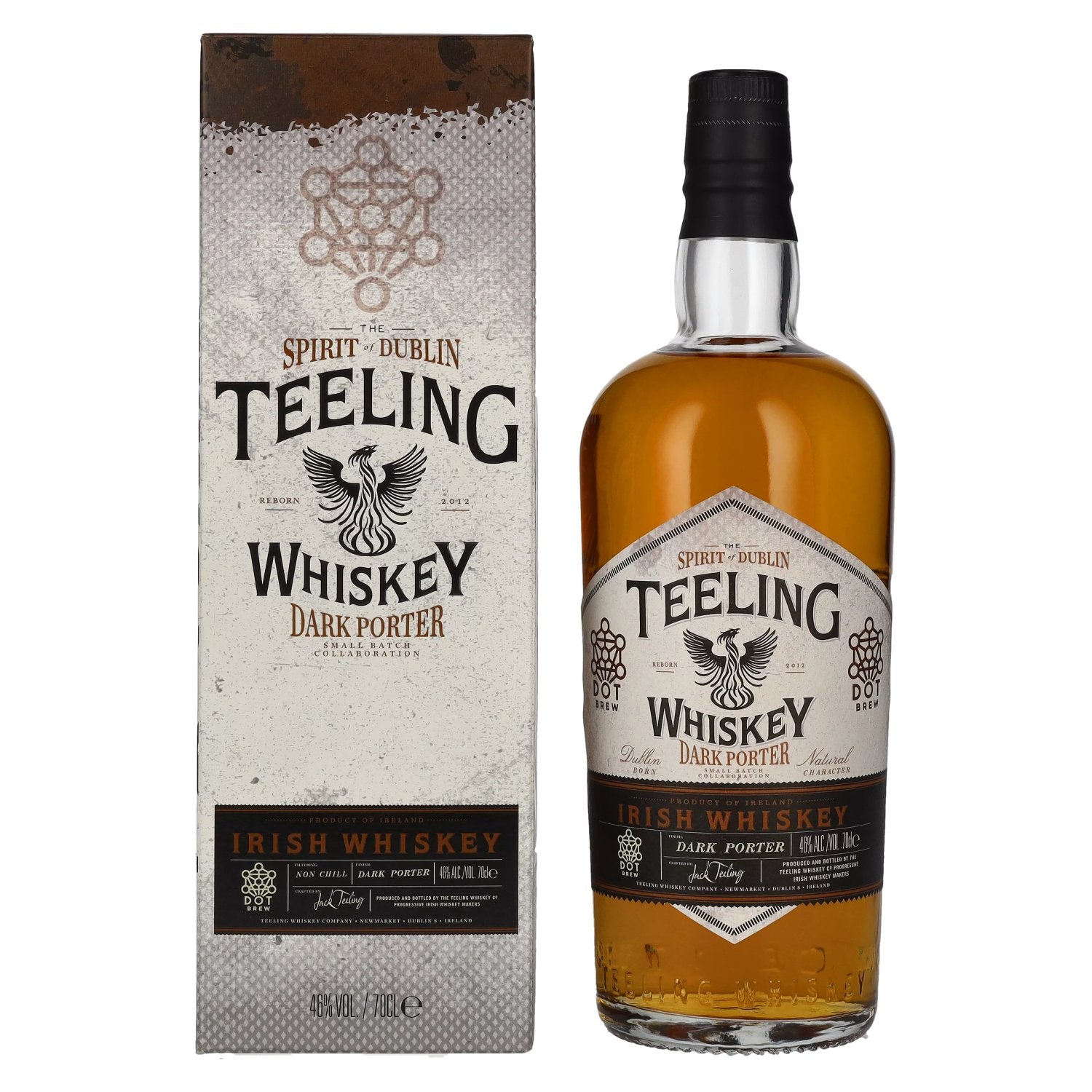 Teeling Whiskey DARK PORTER Small Batch Collaboration 46% Vol. 0.7l in gift box