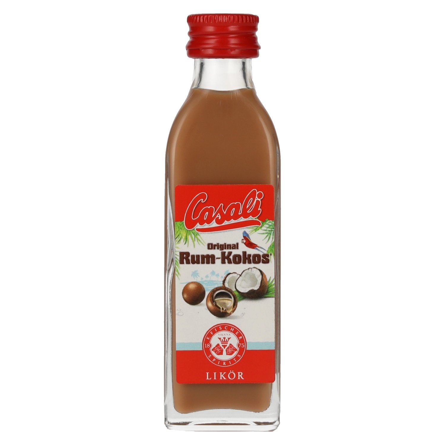 Casali Original RUM-COCONUT Cream Liqueur 15% Vol. 0.04l