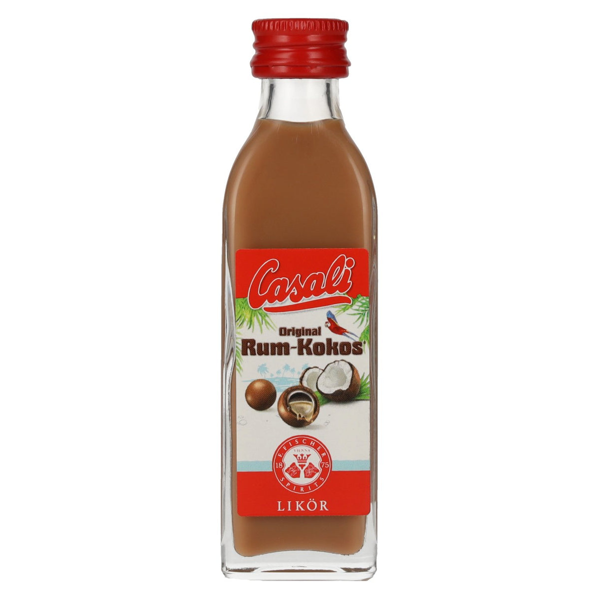 Casali Original RUM-COCONUT Cream Liqueur 15% Vol. 0.04l