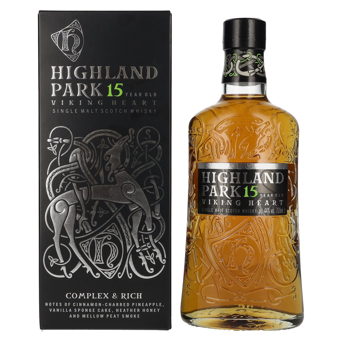 Highland Park 15 Years Old VIKING HEART 44% Vol. 0.7l in Gift Box