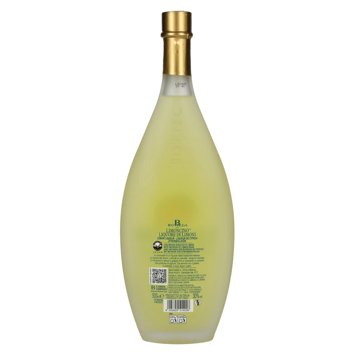 Bottega Limoncino Limoncello Liqueur 30% vol. 0.5l