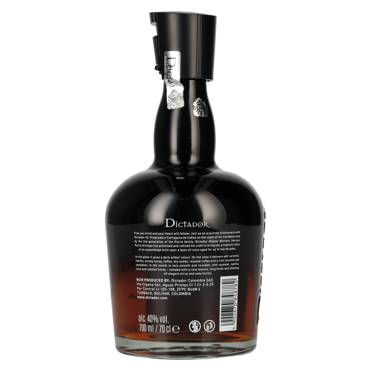 Dictador 20 Years Old Reserva Icónica Colombian Rum 40% ABV 0.7l
