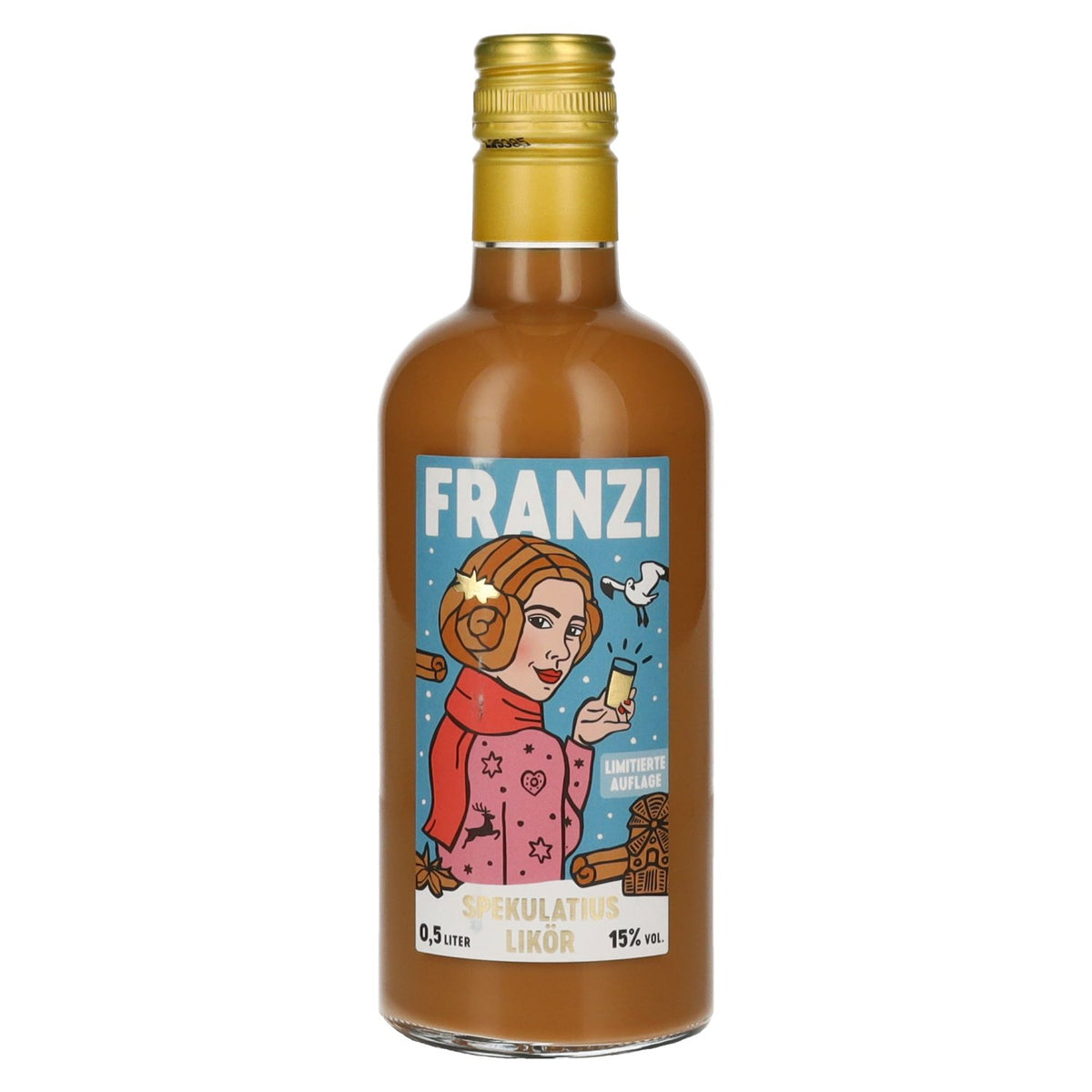 Franzi Speculaas Liqueur Limited Edition 15% Vol. 0.5l