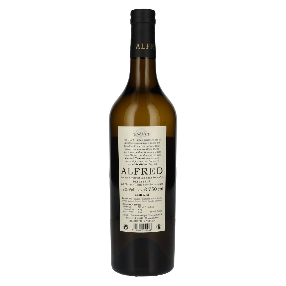 Alfred Wermut Semi-Dry 17% vol. 0.75 l