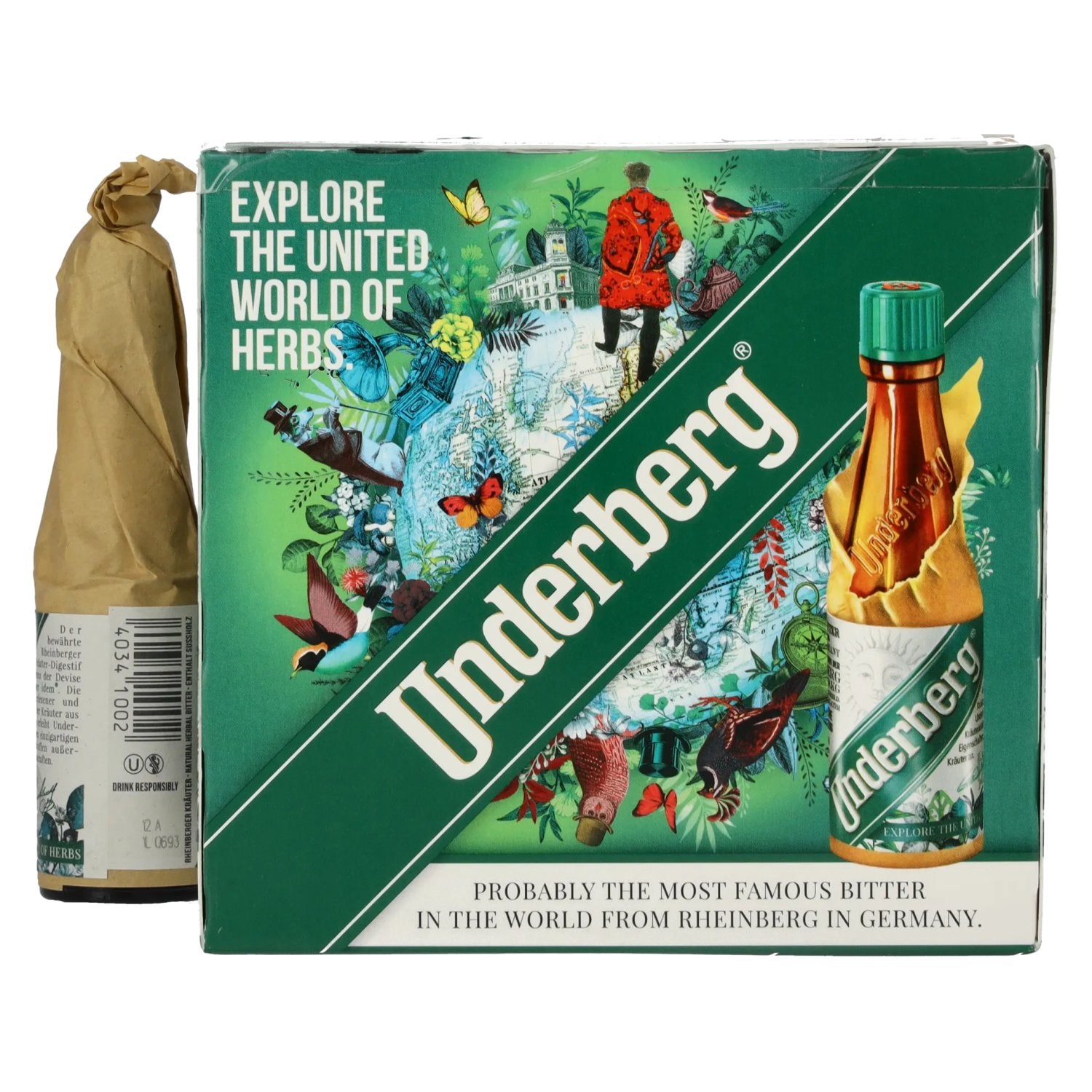 Underberg Natural Herbal Digestif 44% Vol. 12x0.02l
