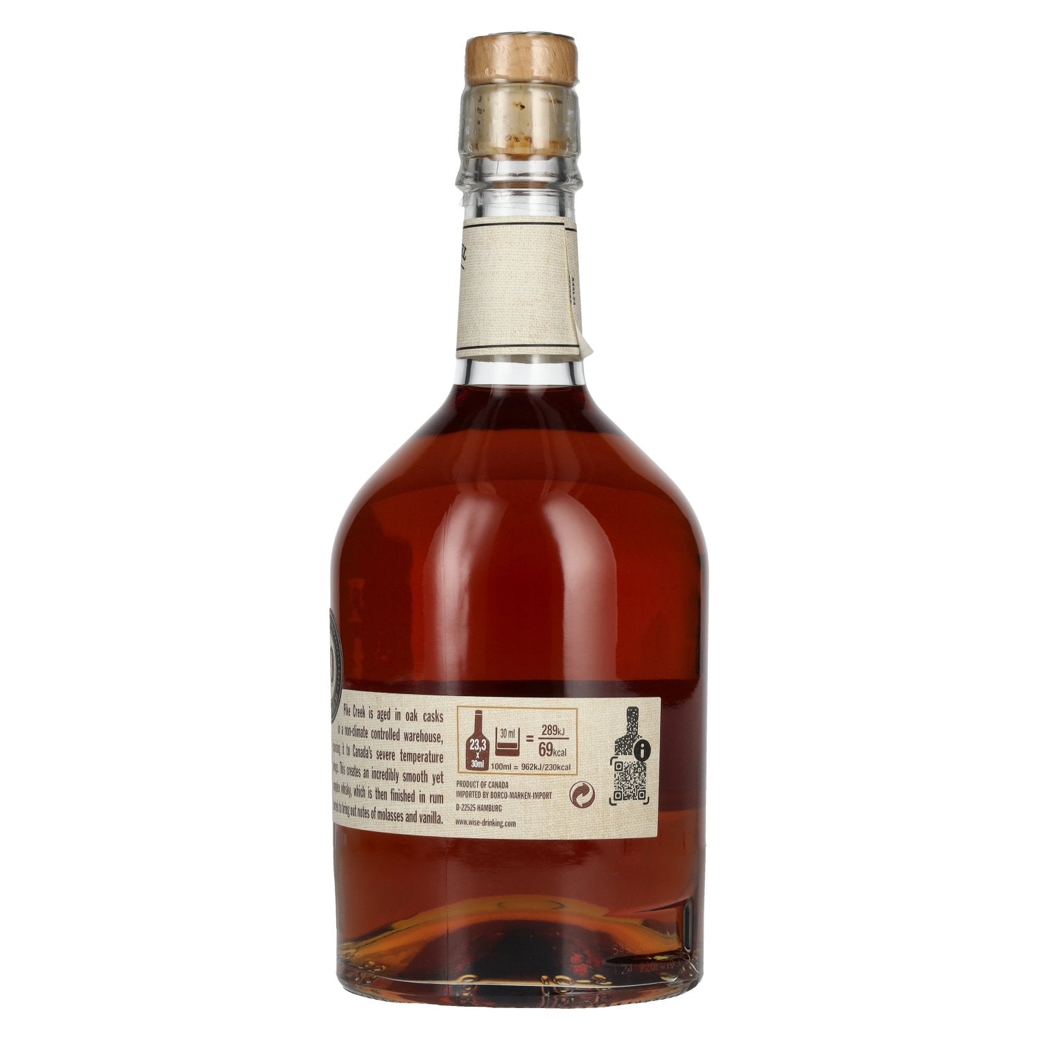 Pike Creek 10 Years Old Canadian Whisky 42% Vol. 0,7l