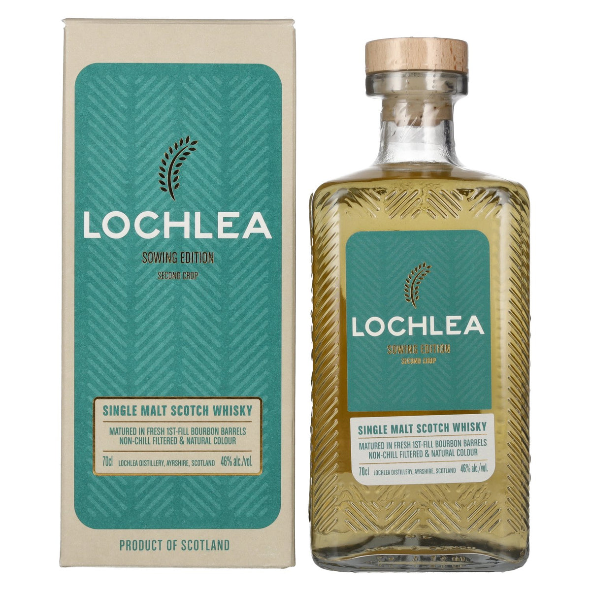 Lochlea SOWING EDITION Second Crop Single Malt Scotch Whisky 46% Vol. 0.7l in gift box