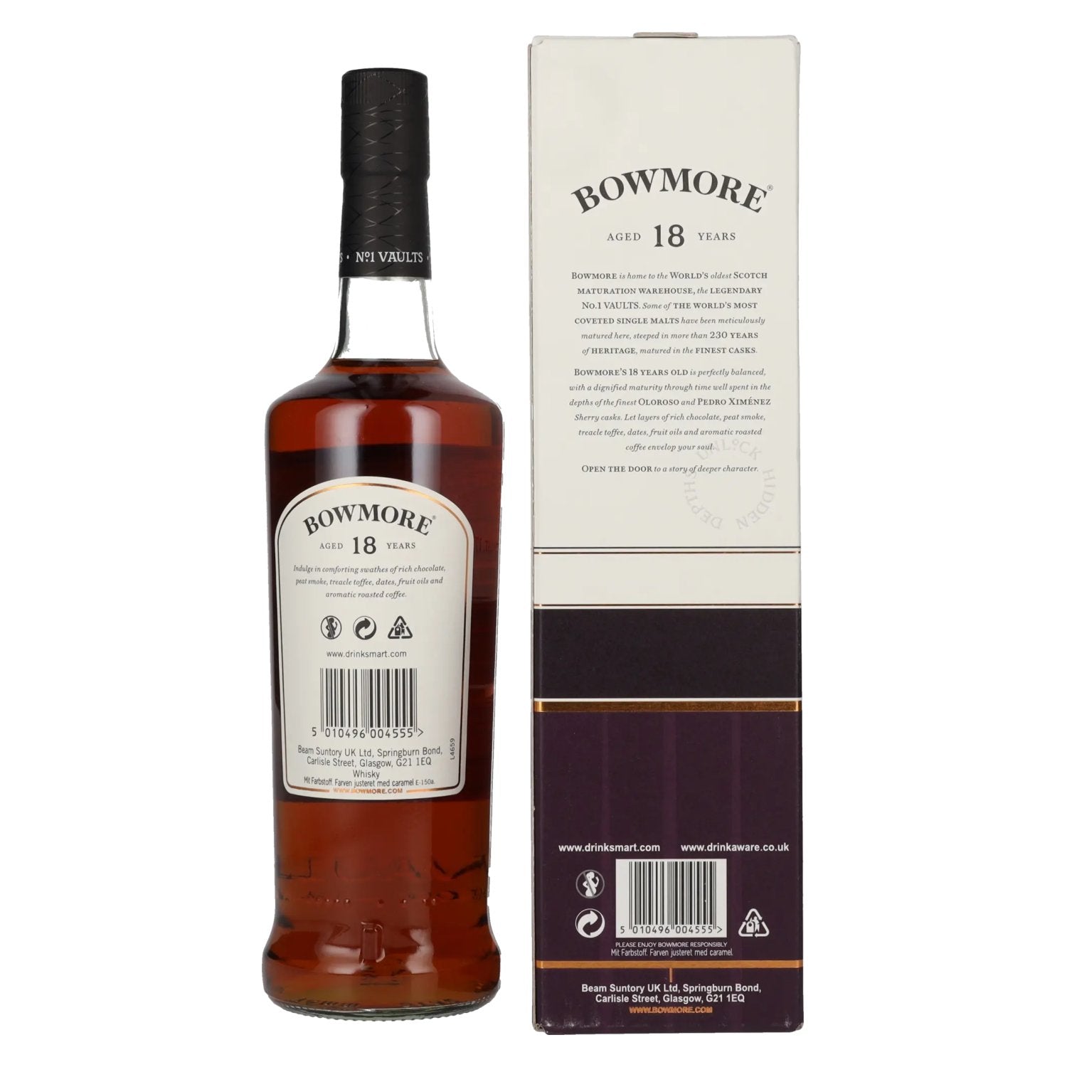 Bowmore 18 Years Old DEEP & COMPLEX Travel Exclusive 43% Vol. 0.7l in gift box