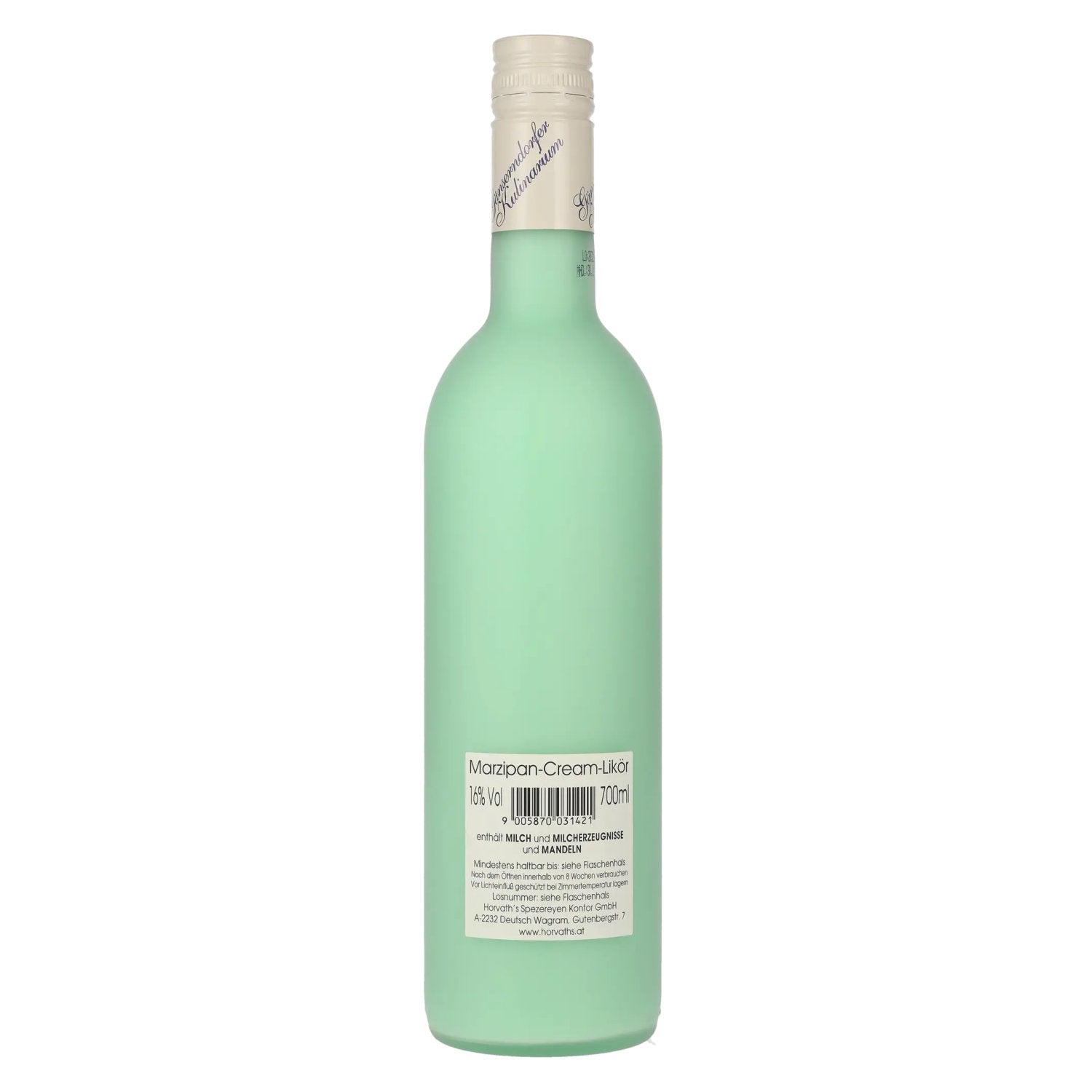 Gänserndorfer Kulinarium Marzipan-Cream-Likör mit Bittermandel 16% Vol. 0,7l