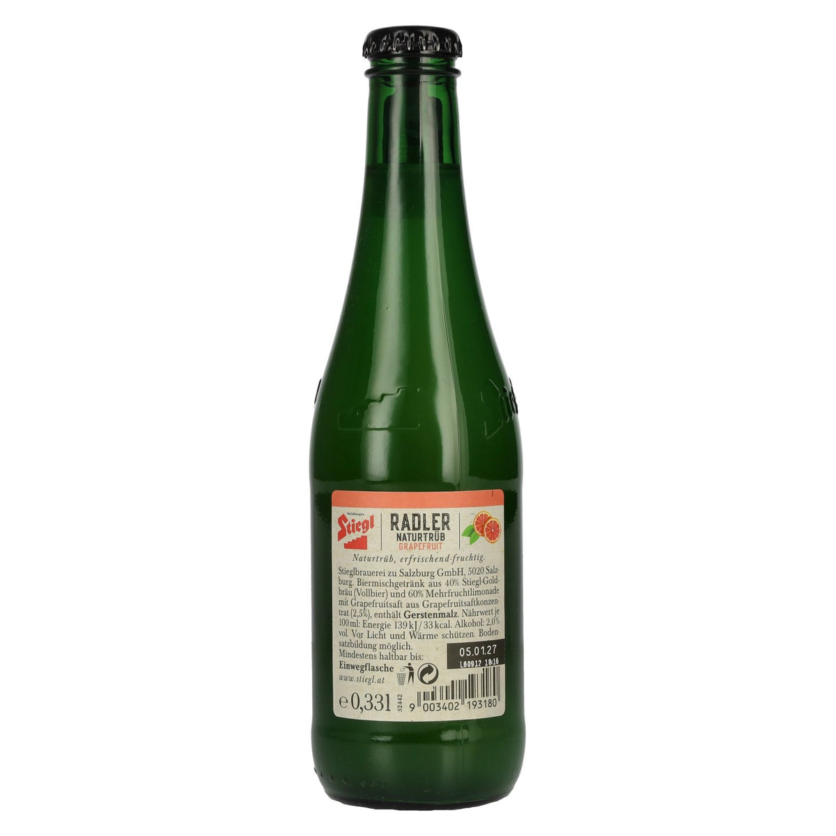 Stiegl Radler Grapefruit 2% Vol. 12x0,33l
