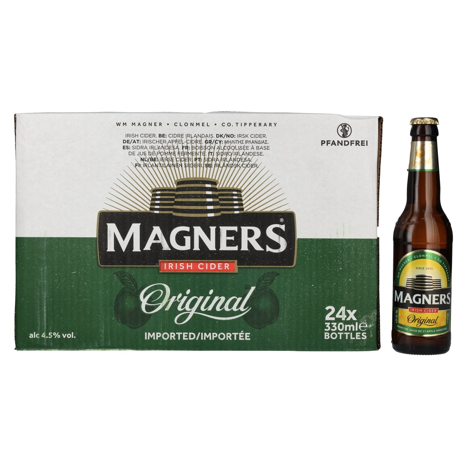 Magners Irish Cider ORIGINAL 4.5% Vol. 24x0.33l