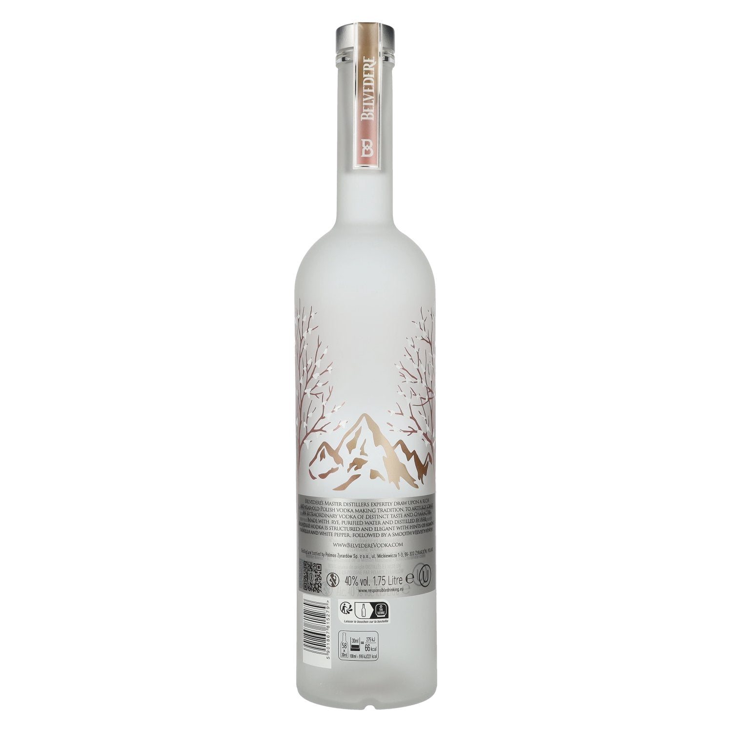 Belvedere Vodka Altitude Edition 40% Vol. 1,75l + LED Lichtsticker