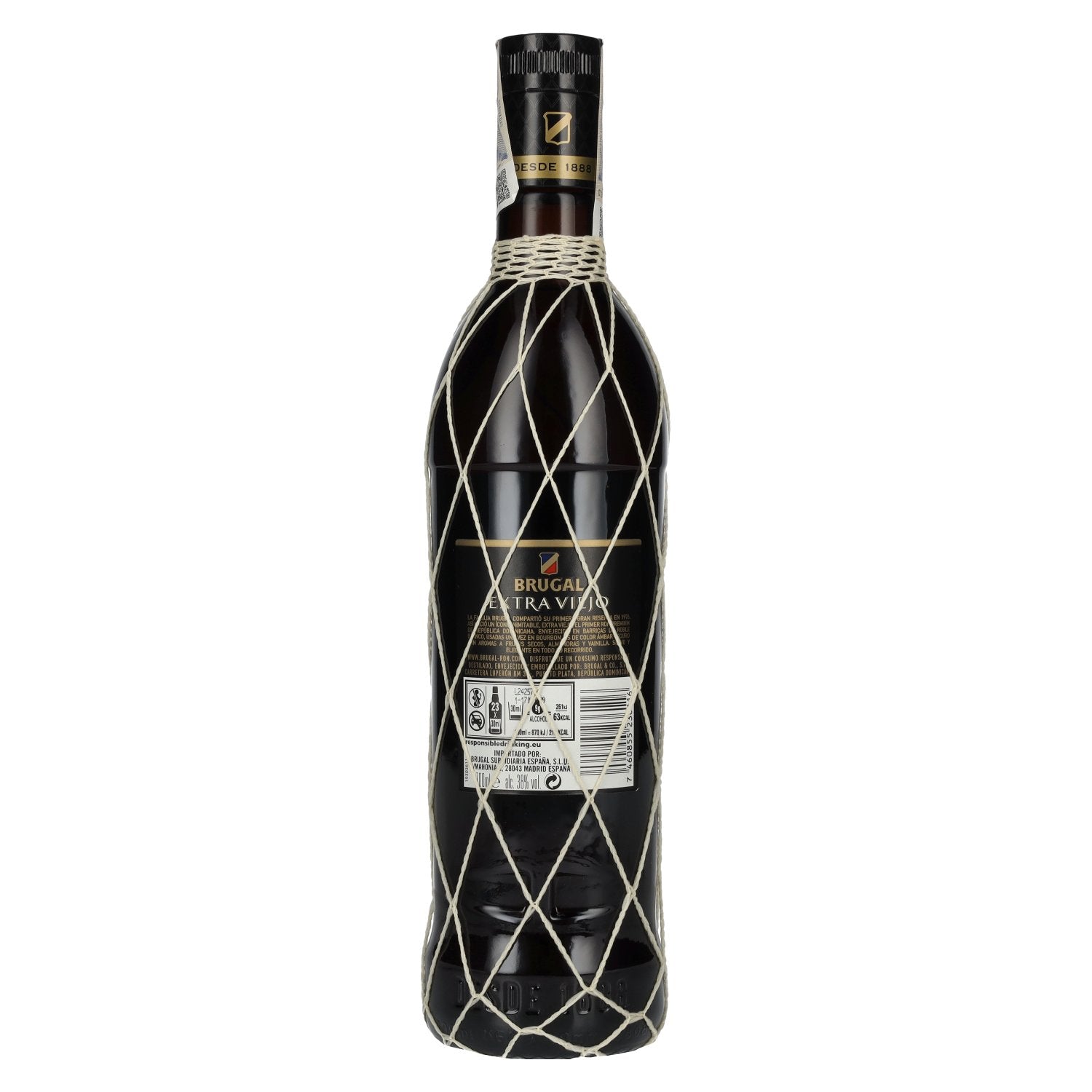 Brugal EXTRA VIEJO Ron Dominicano 38% Vol. 0,7l