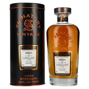 Signatory Vintage Benriach 11 Years Old Cask Strength Collection #104 2015 58.5% vol. 0.7l in a tin box
