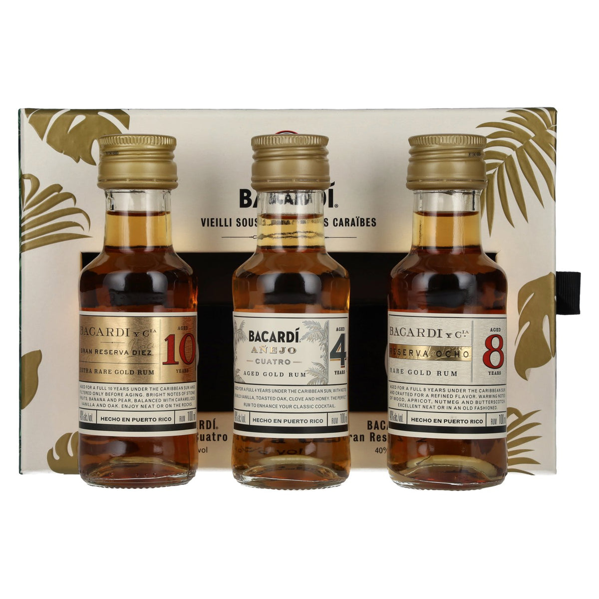 Bacardi DISCOVERY PACK 40% Vol. 3x0,1l in Geschenkbox