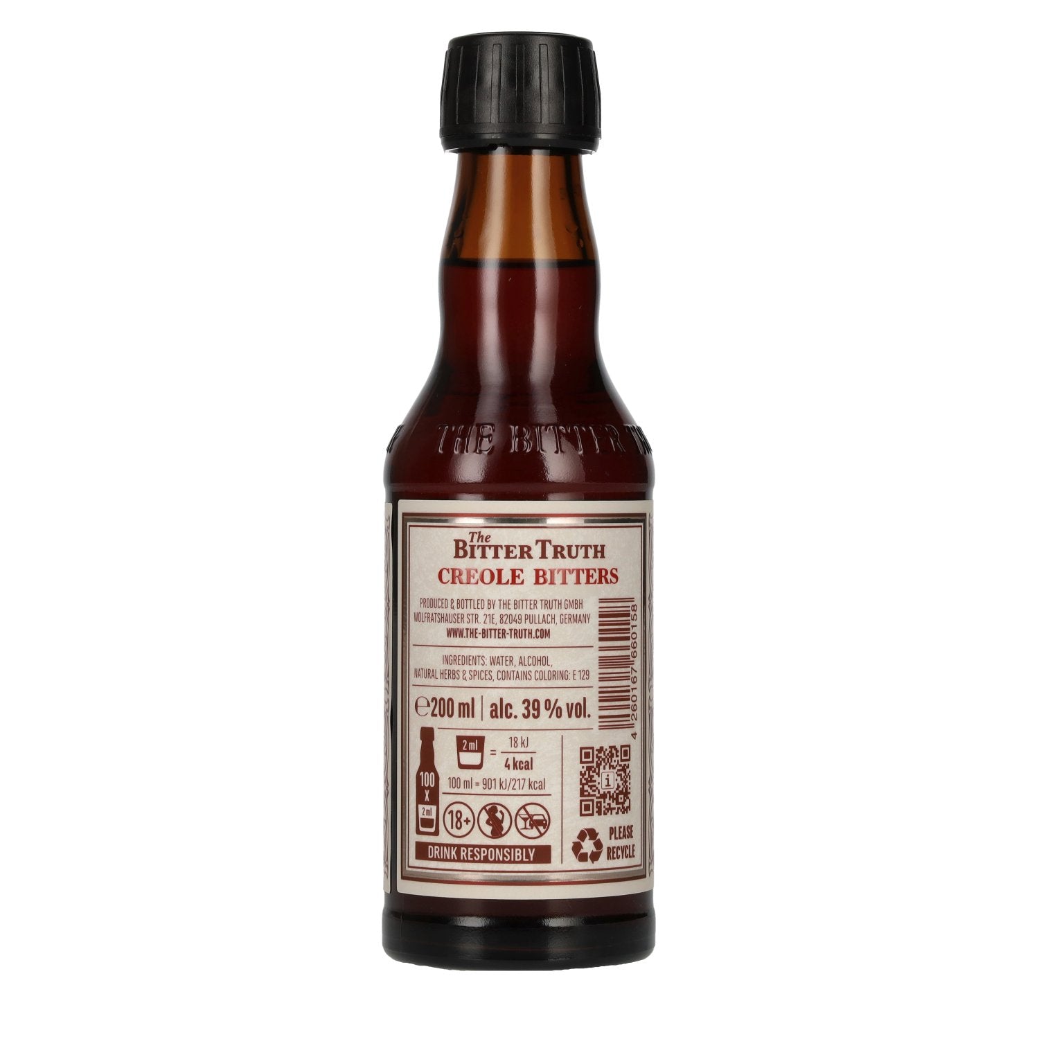 The Bitter Truth Creole Bitters 39% Vol. 0,2l