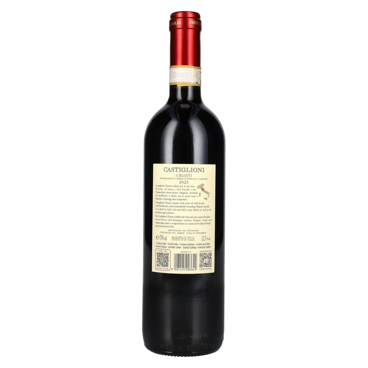 Frescobaldi Castiglioni Chianti DOCG 2025 12.5% ABV 0.75l