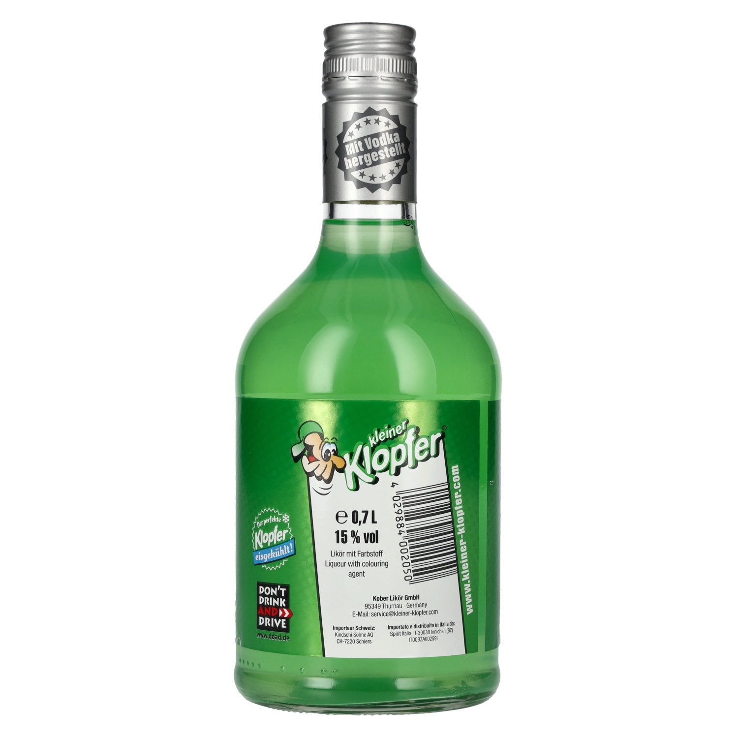 Kleiner Klopfer Cucumber Lemon 15% Vol. 0.7l