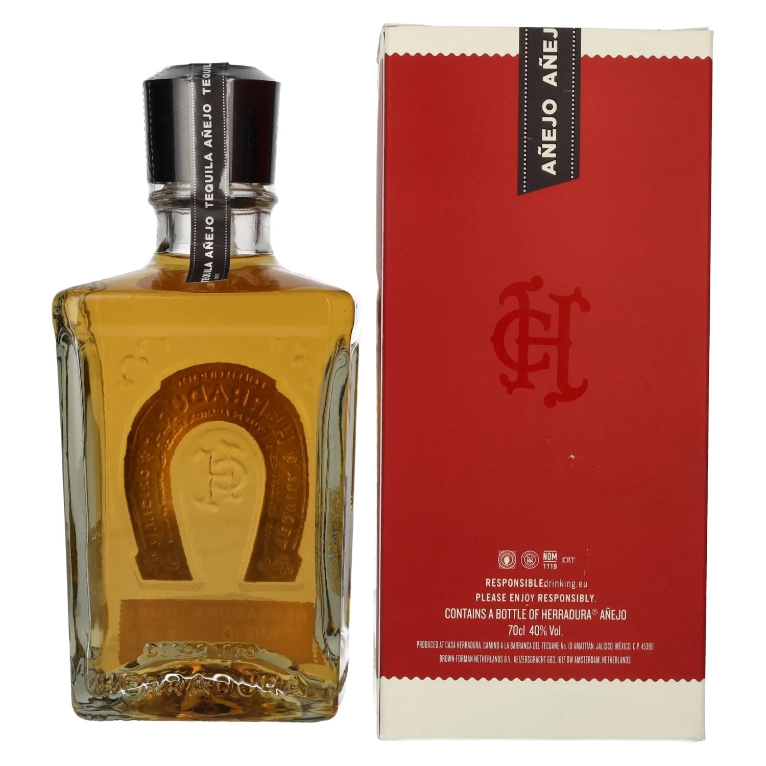 Herradura Tequila AÑEJO 100% de Agave 40% Vol. 0,7l in Geschenkbox