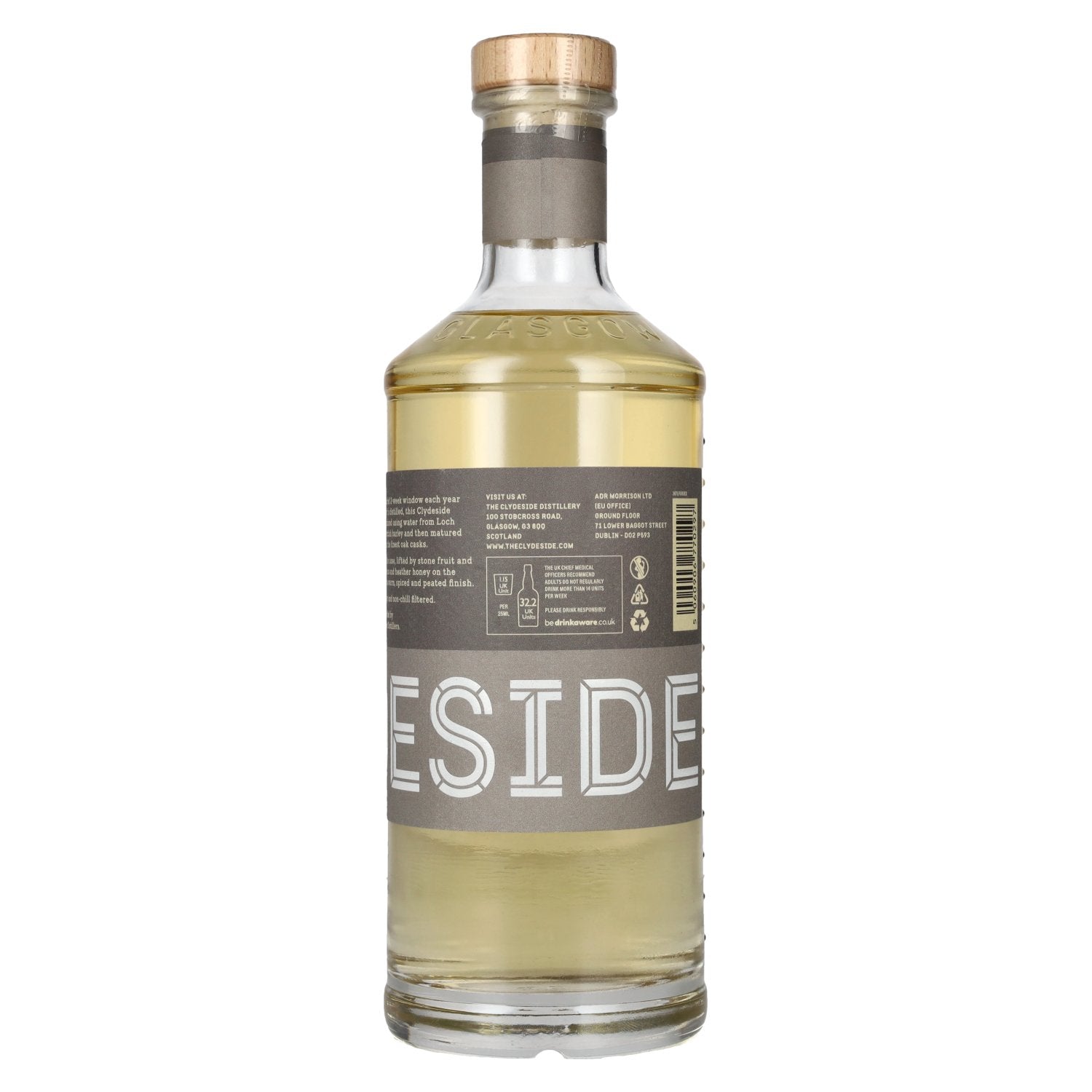 Clydeside FORTNIGHT Lowland Single Malt 46% Vol. 0,7l