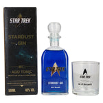 V-Sinne Black Forest STAR TREK Stardust Gin 40% ABV, 0.5l, in a gift box with a glass