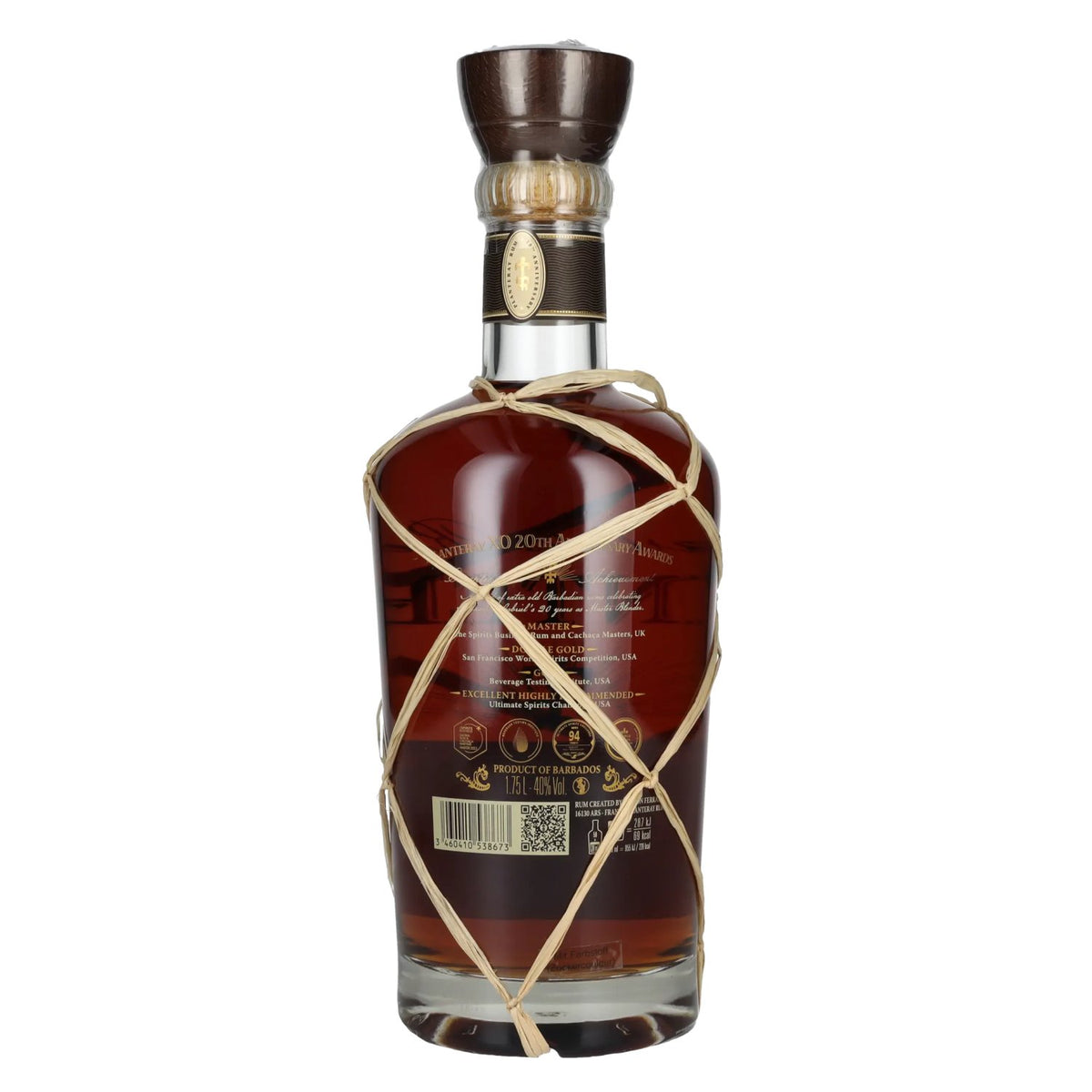 Planteray Rum BARBADOS XO 20th Anniversary 40% Vol. 1.75l