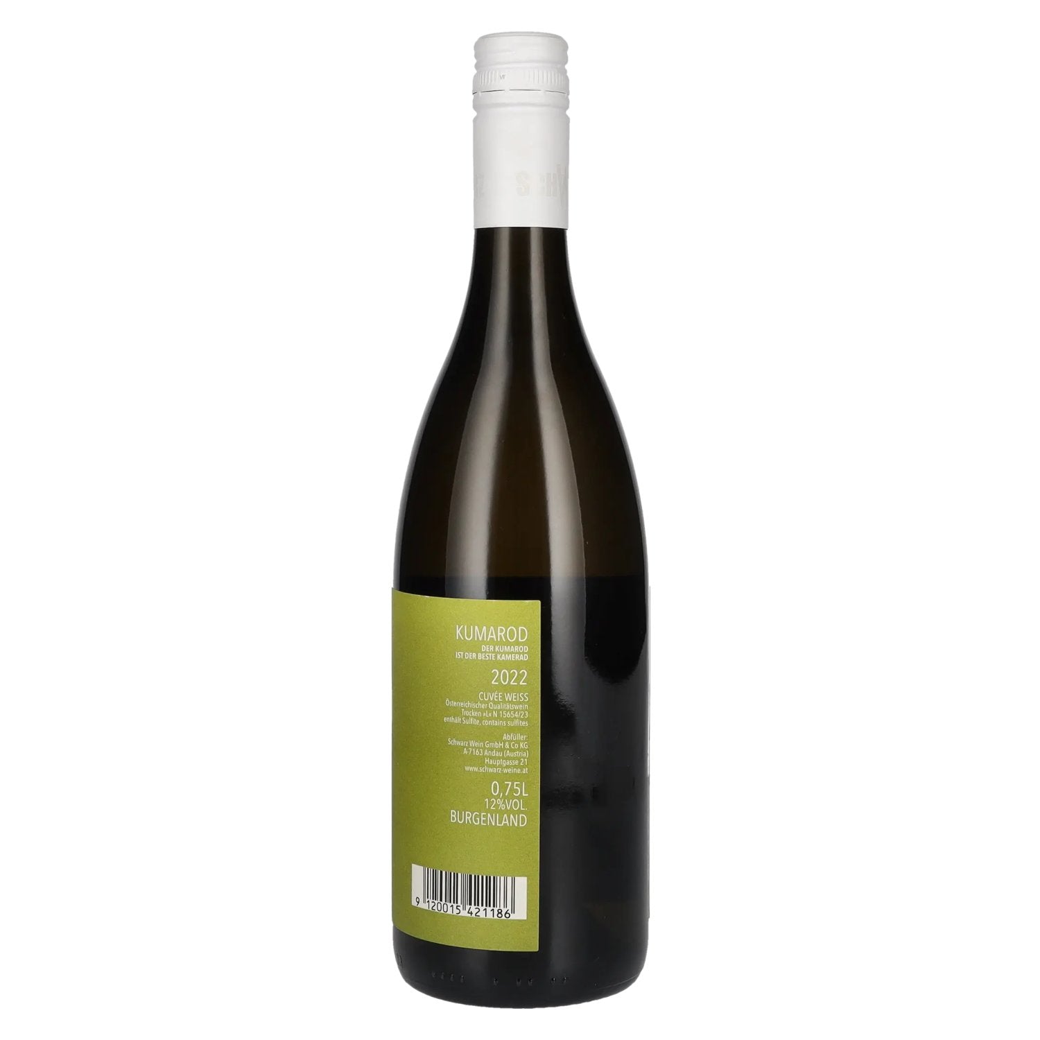 Schwarz KUMAROD CUVÉE WEISS 2022 12% Vol. 0,75l