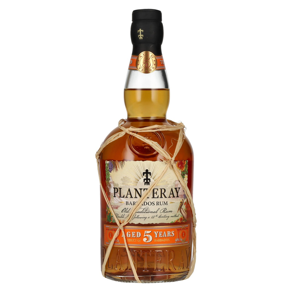 Plantation Rum BARBADOS 5 Years Old Old Traditional Rum 40% Vol. 0.7l