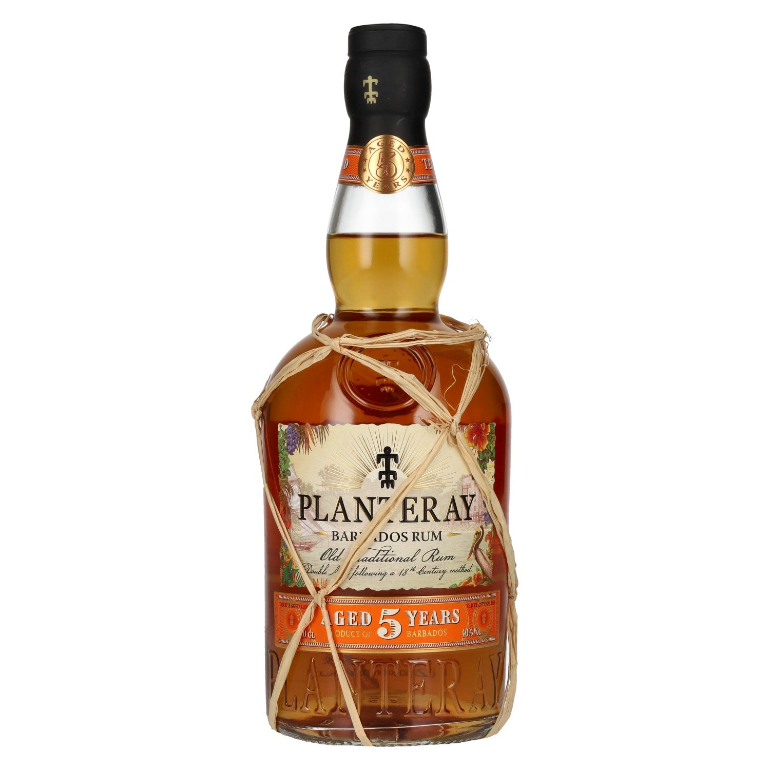 Plantation Rum BARBADOS 5 Years Old Old Traditional Rum 40% Vol. 0.7l