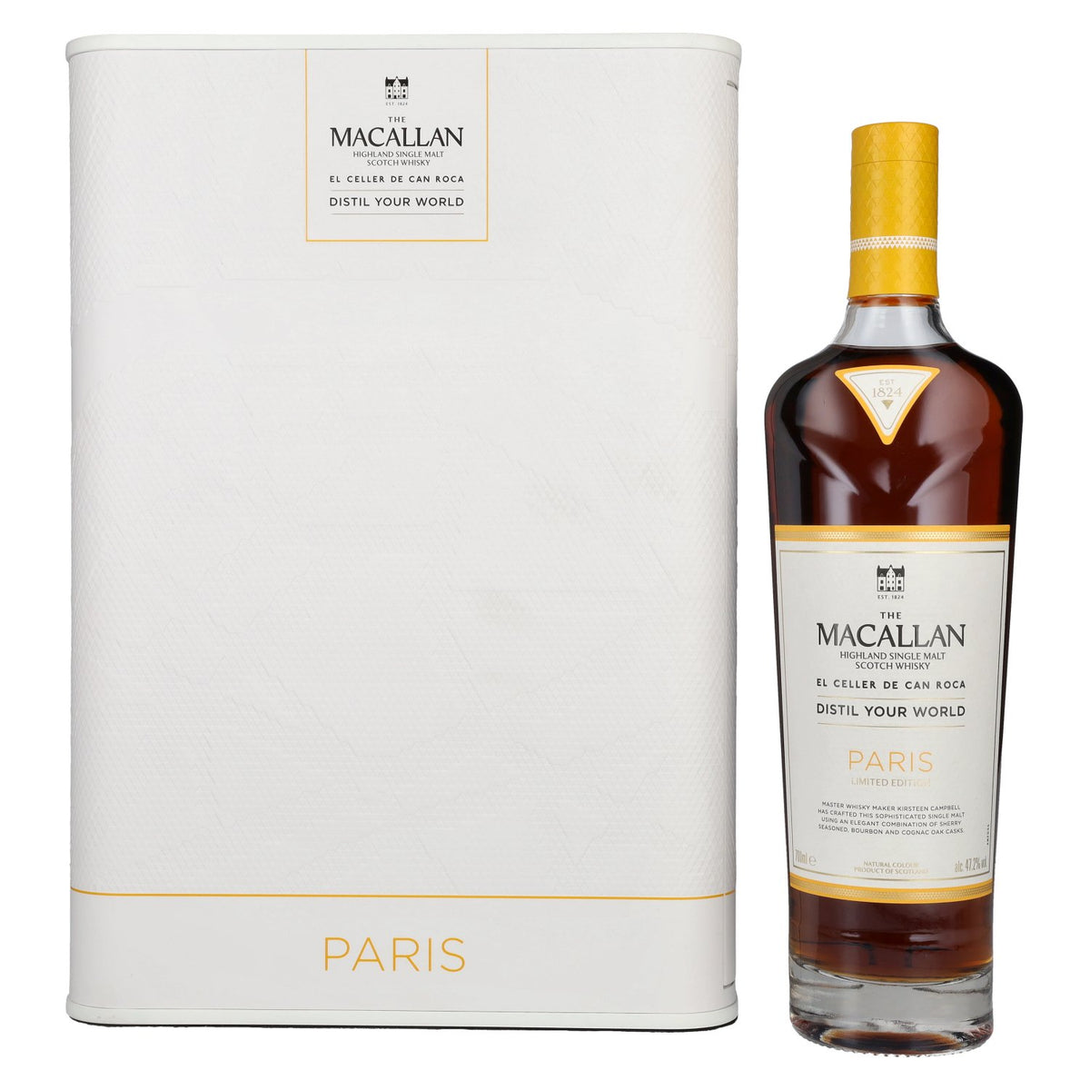 The Macallan Distil Your World PARIS Limited Edition 47,2% Vol. 0,7l in Geschenkbox