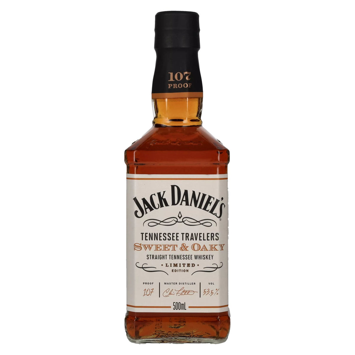 Jack Daniel's Tennessee Travelers SWEET & OAKY Limited Edition 53.5% Vol. 0.5l