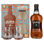 Jura 12 Years Old Single Malt Scotch Whisky 40% Vol. 0,7l in Geschenkbox mit 2 Gläsern