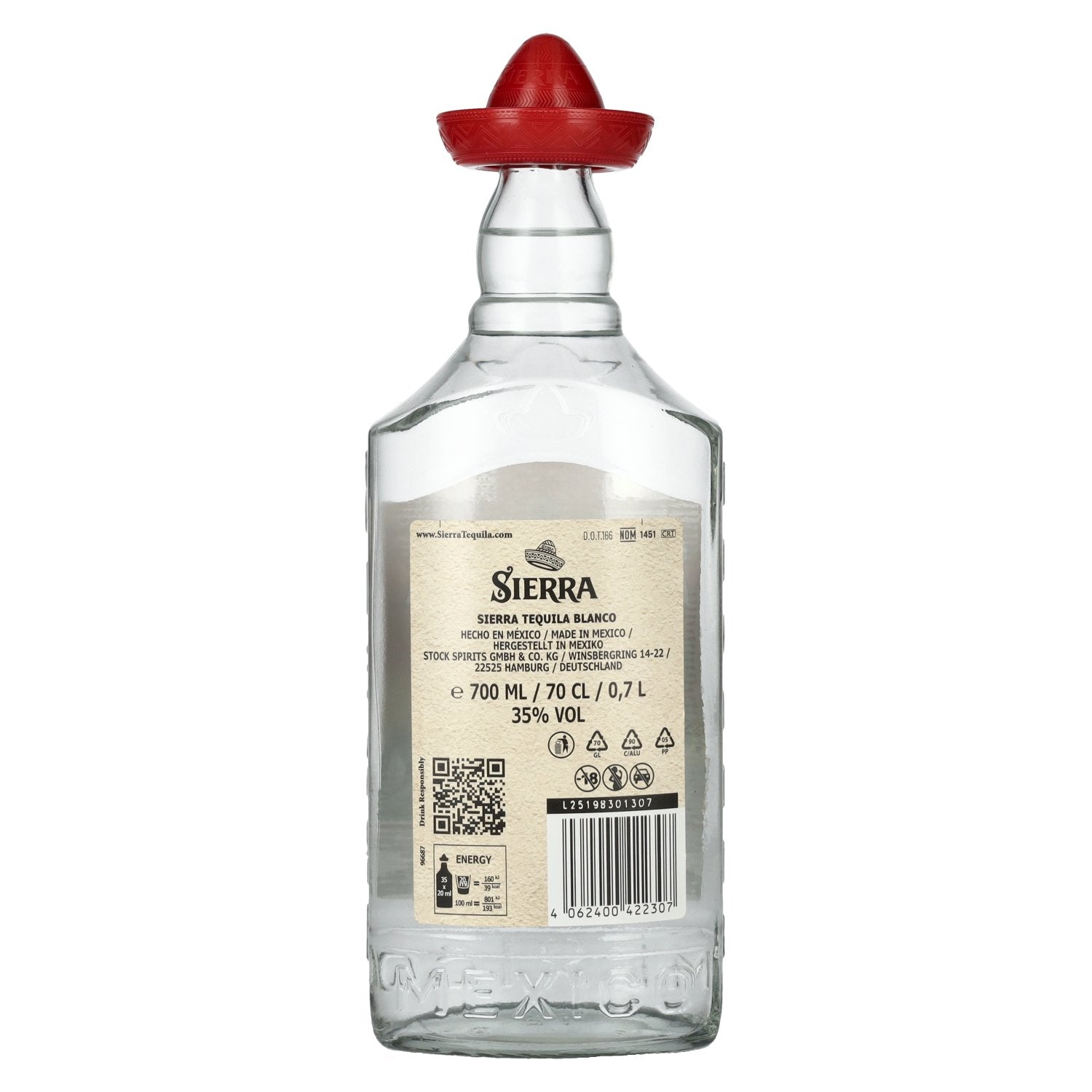 Sierra Tequila Blanco 35% Vol. 0.7l