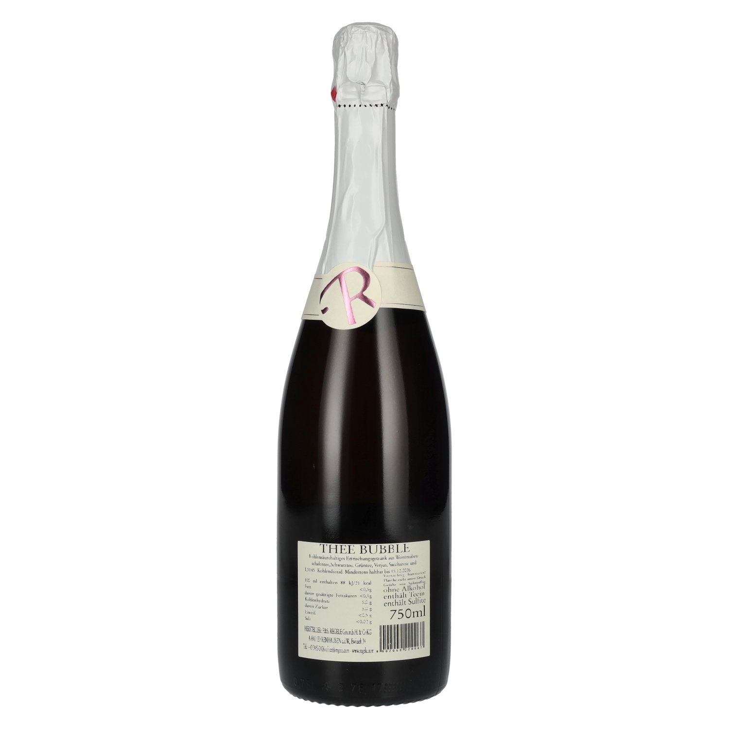 Regele Thee Bubblé Sparkling alkoholfrei 0,75l