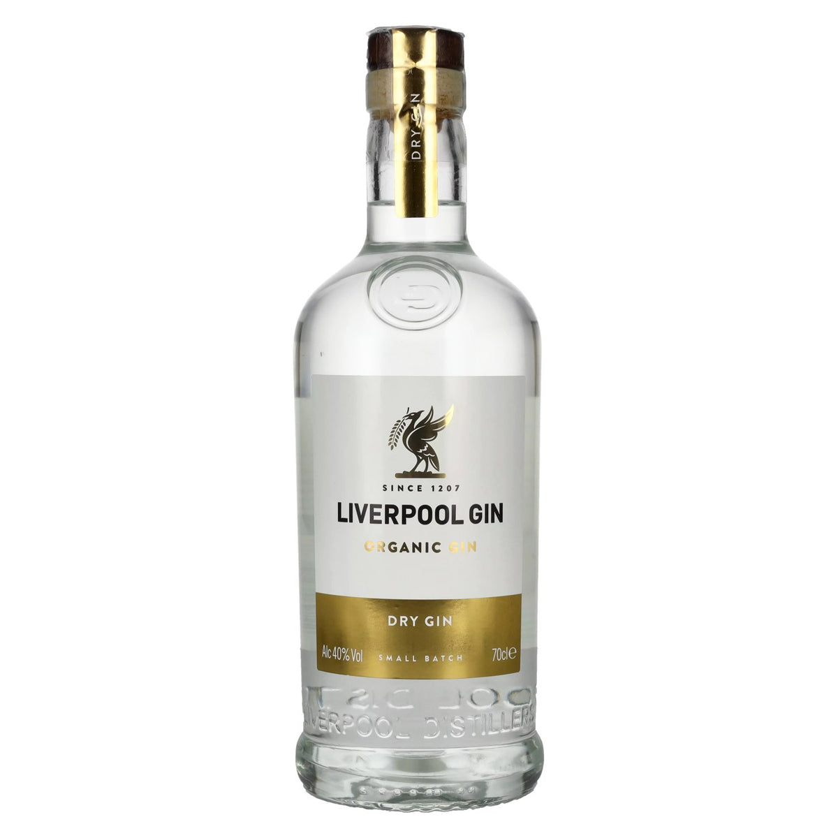 Liverpool Organic Dry Gin 40% ABV 0.7l