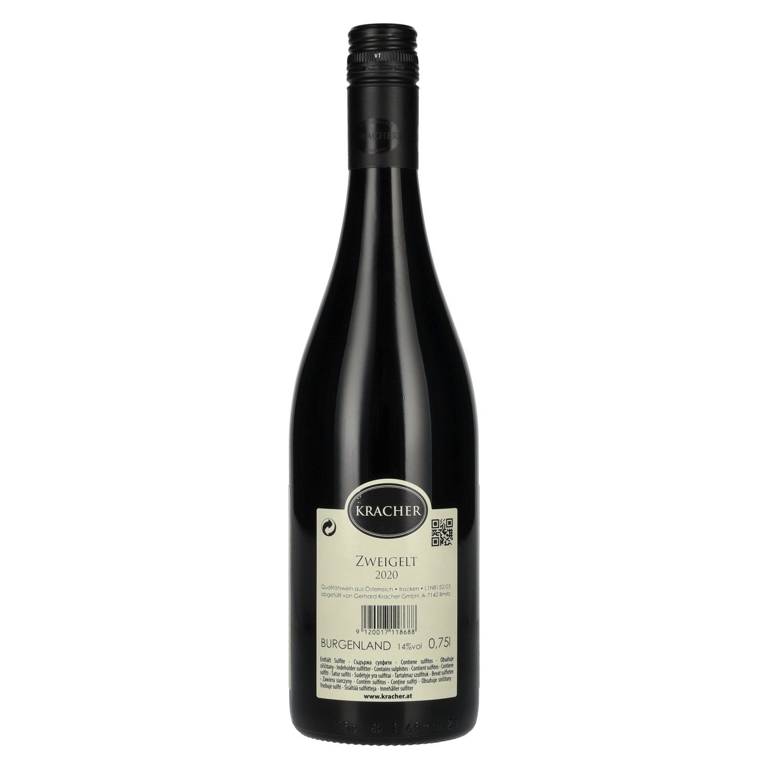 Kracher Zweigelt 2020 14% Vol. 0,75l