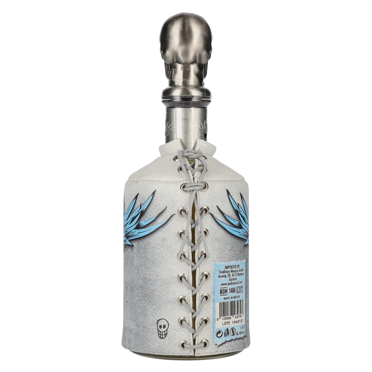 Padre Azul Super Premium Tequila Blanco 100% Agave 40% Vol. 0.7l
