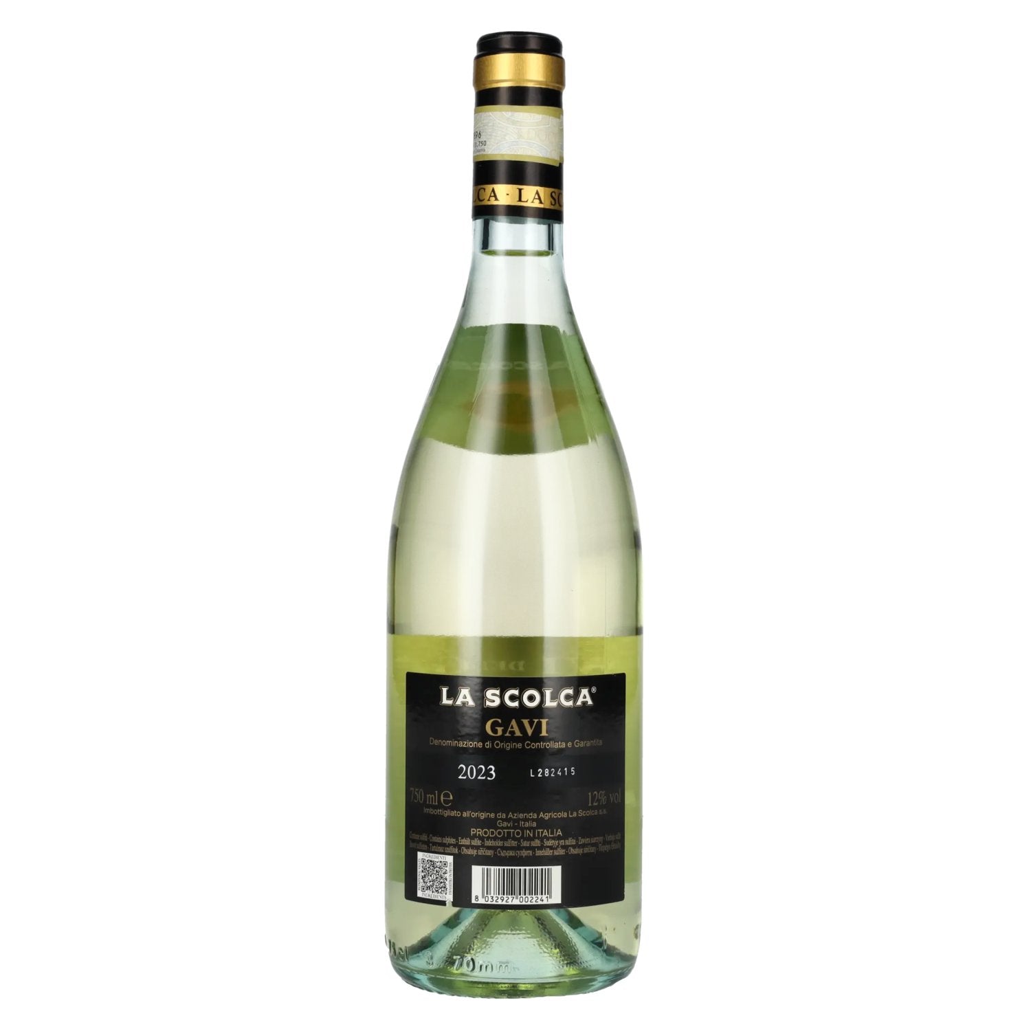 La Scolca Gavi dei Gavi Dry White Black Label DOCG 2023 12% Vol. 0.75l