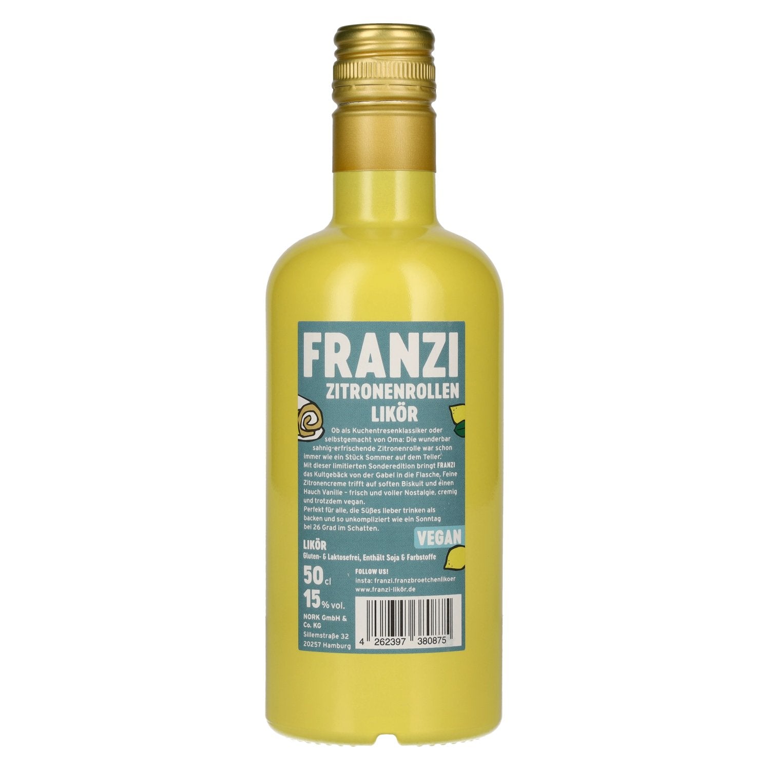 Franzi Zitronenrollen Likör 15% Vol. 0,5l