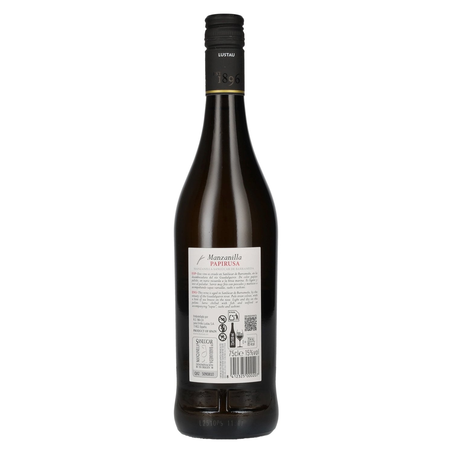 Lustau PAPIRUSA Manzanilla 15% Vol. 0,75l