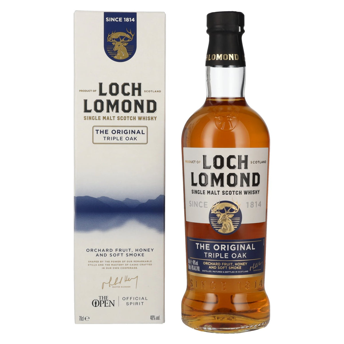 Loch Lomond THE ORIGINAL Triple Oak Single Malt 40% Vol. 0,7l in Geschenkbox