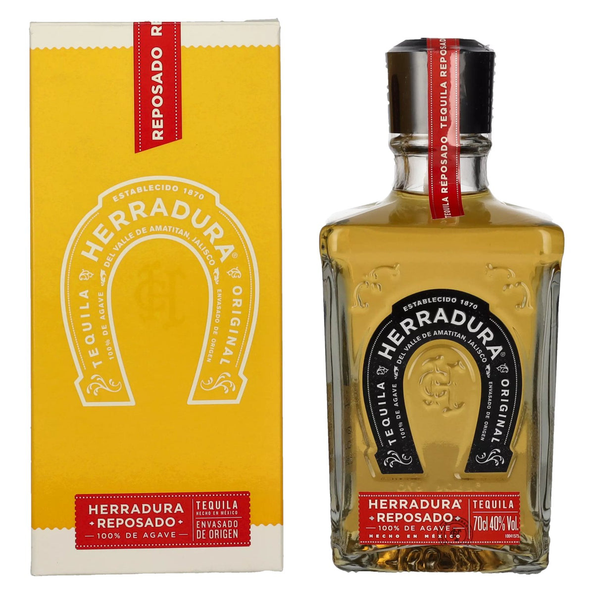 Herradura Tequila REPOSADO 100% Agave 40% ABV 0.7l in a gift box