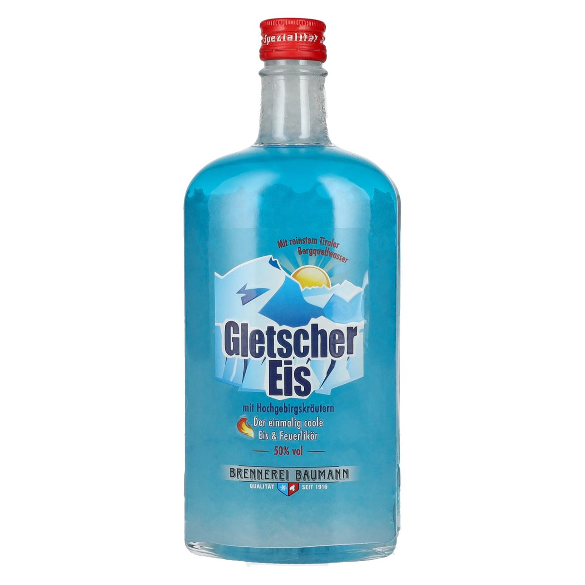 Baumann Glacier Ice ‘Ice &amp; Fire’ Liqueur 50% vol. 0.7 l